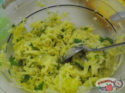 Картофельно-кабачковые оладьи Картофельно-кабачковые оладьи