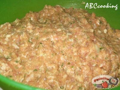 Мясные маффины с огуречной начинкой Мясные маффины с огуречной начинкой