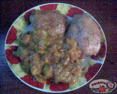 Нежный соус с кабачками и яблоками Нежный соус с кабачками и яблоками