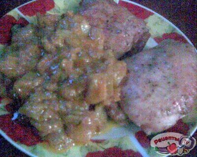 Нежный соус с кабачками и яблоками Нежный соус с кабачками и яблоками