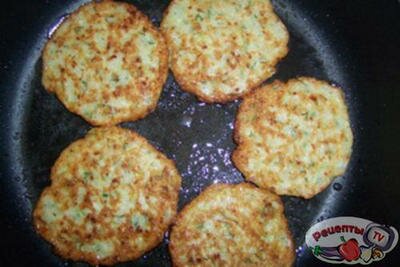 Оладьи кабачковые с сыром и чесночком (вариант) Оладьи кабачковые с сыром и чесночком (вариант)