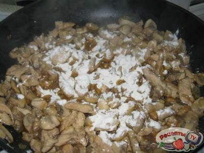 Запеканка с блинами,грибами и... Запеканка с блинами,грибами и...