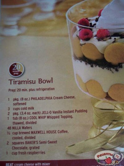 Tiramisu Bowl .    !!!