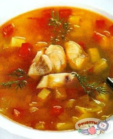 Острый тунисский рыбный суп