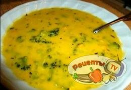 Сырный суп Cheddar с брокколи - видео рецепт