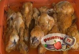 Куриные ножки в медовом соусе - видео рецепт