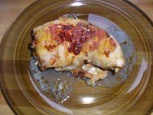Куриный окорочек с сюрпризом Куриный окорочек с сюрпризом