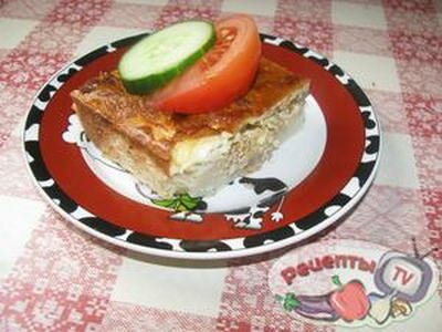 Макаронно-фасолевая запеканка Макаронно-фасолевая запеканка