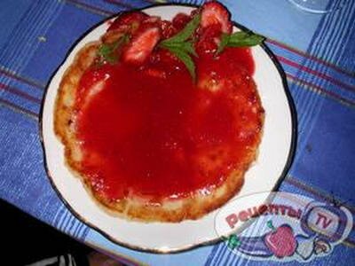 Творожники с клубникой Творожники с клубникой